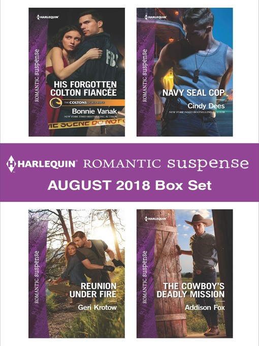 Title details for Harlequin Romantic Suspense August 2018 Box Set by Bonnie Vanak - Wait list
